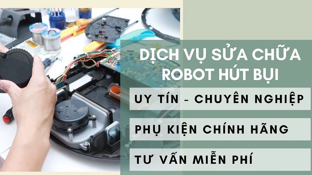 Dịch vụ sửa robot hút bụi lau nhà - Digihouse